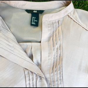 H&M Champagne Blouse